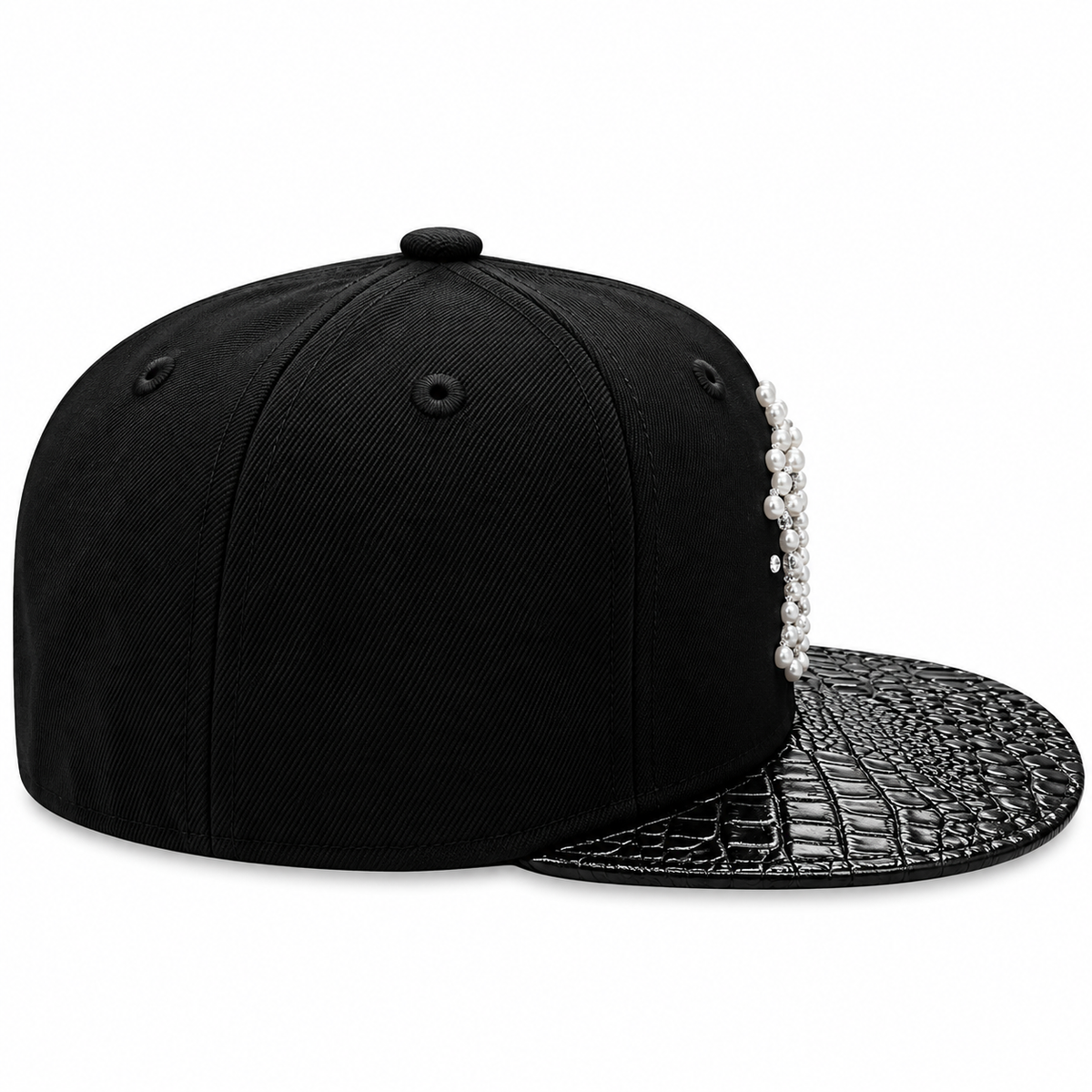 CAP CUSTOM NEW ERA 59FIFTY “NY BLACK COCO CRYSTAL”