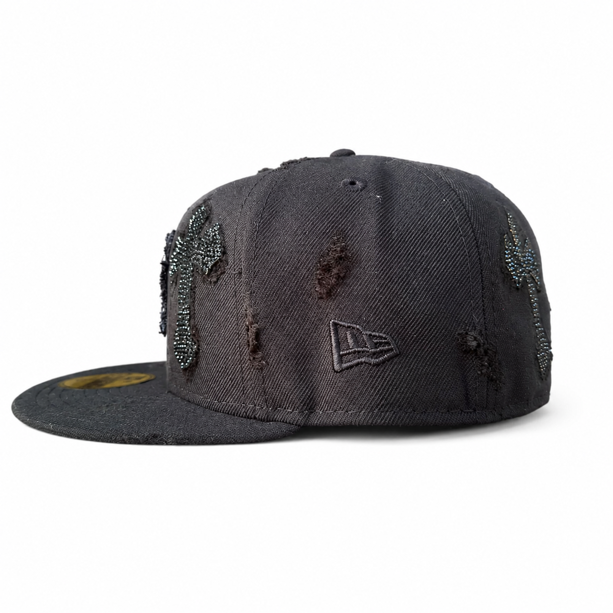 Cap Custom New Era NY Black Relic