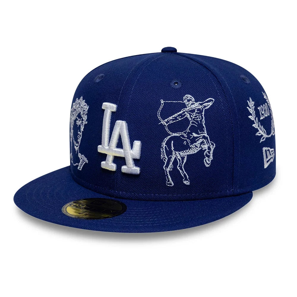 new era cappello 59FIFTY LA Dodgers MLB Mythical Dark Blue FItted