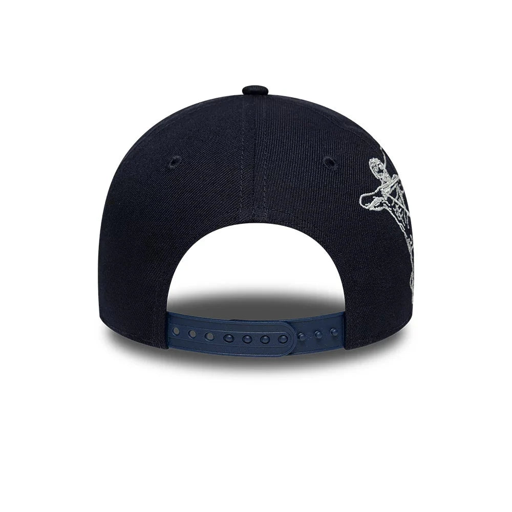 new era cappello 9FORTY E-Frame New York Yankees MLB Mythical Navy Adjustable