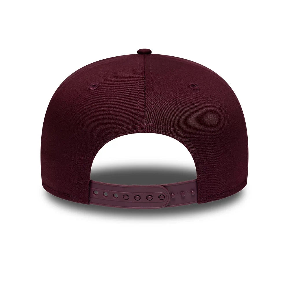 New Era Cappello 9FIFTY New York Yankees MLB League Essential Purple Original Fit Snapback Adjustable