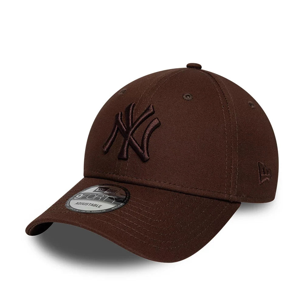 new era cappello 9FORTY New York Yankees MLB League Essential Brown Adjustable