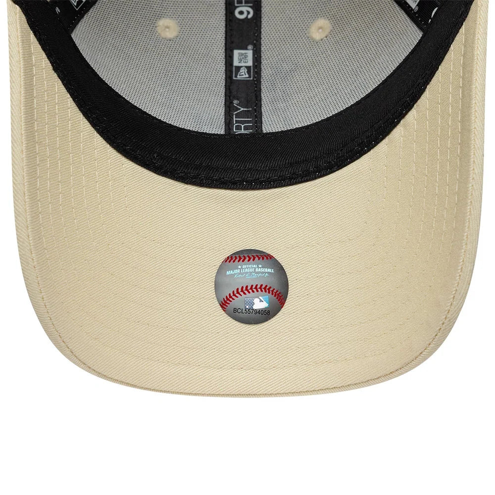 New Era Cappello 9FORTY LA Dodgers Womens MLB Infill Light Beige 9FORTY Adjustable