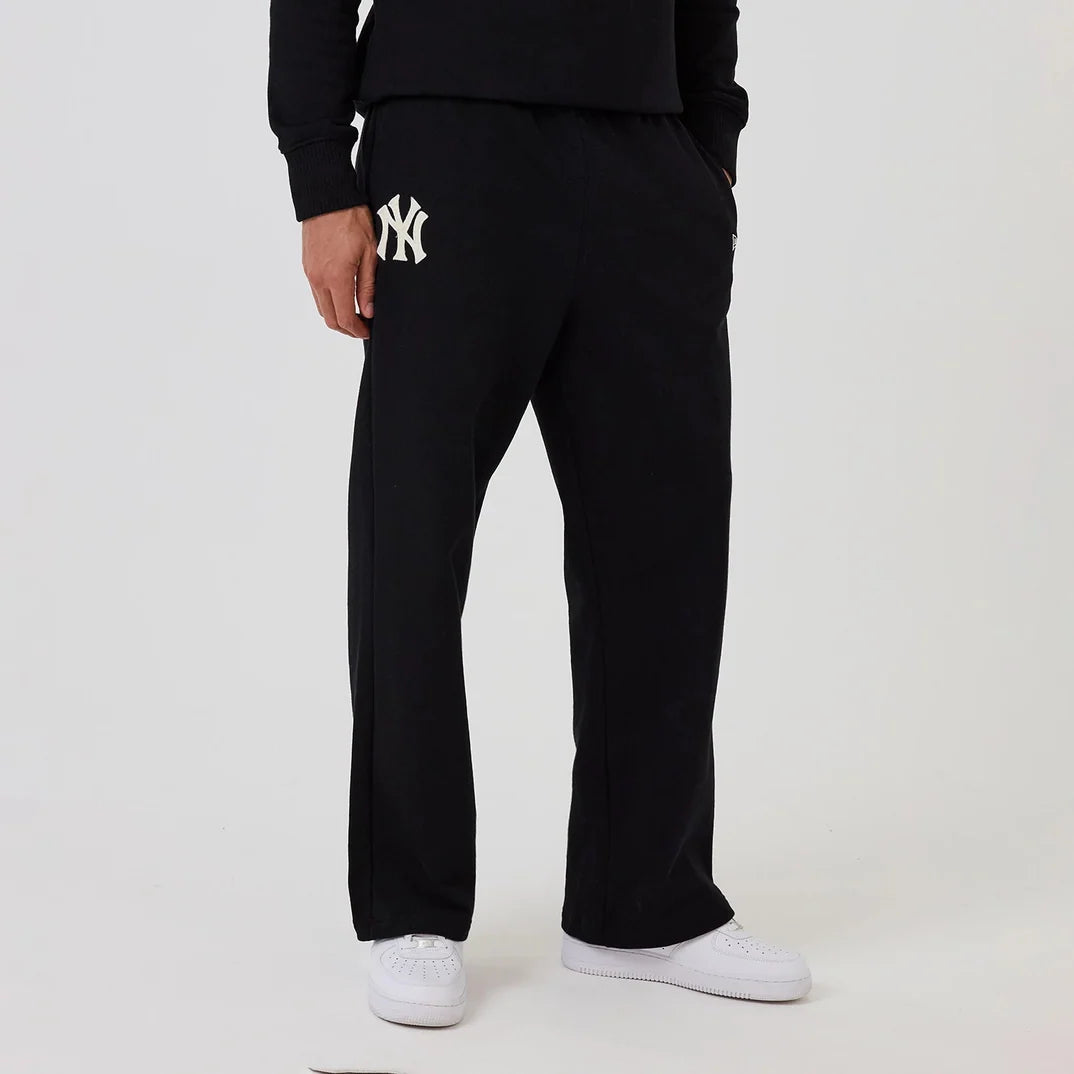 new era Wide Leg Joggers New York Yankees MLB Black