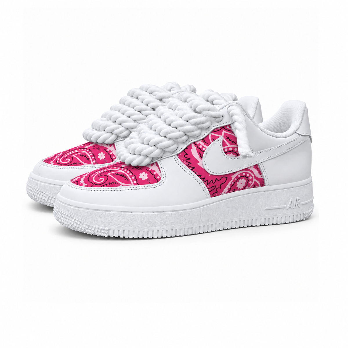 Nike Air Force 1 Bandana&Rope "Magenta Edition"
