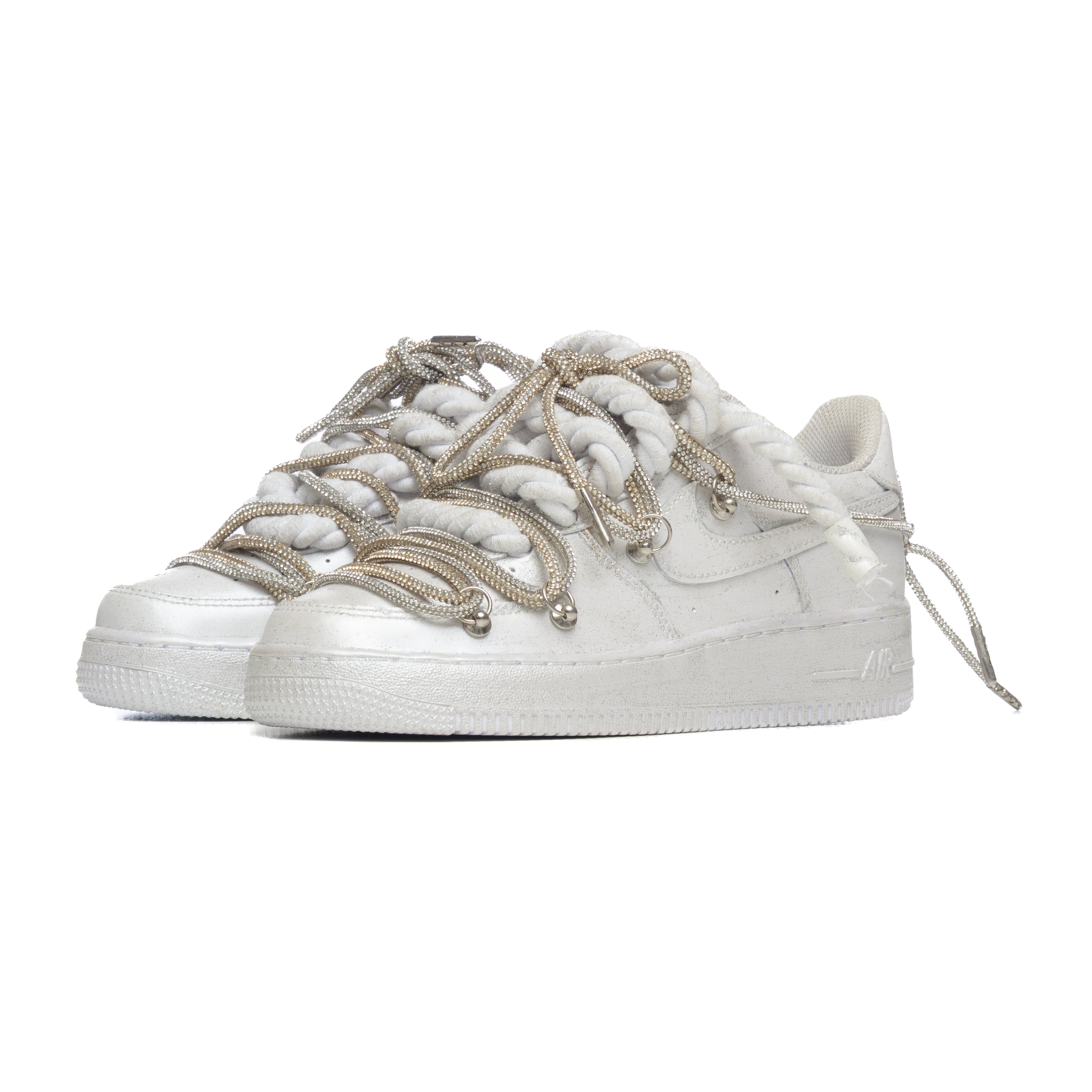 NIKE AIR FORCE ROPE LACES STARDUST