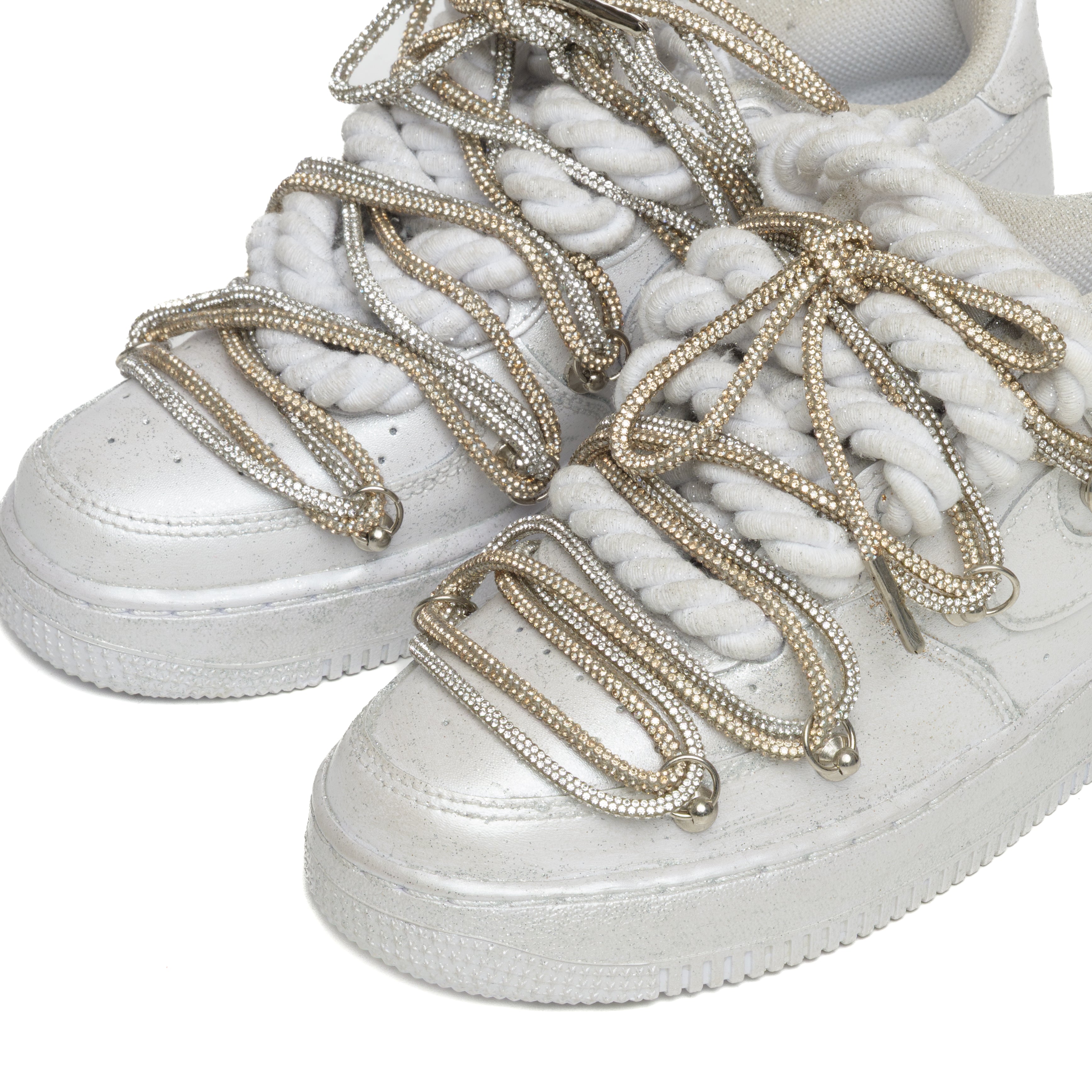 NIKE AIR FORCE ROPE LACES STARDUST