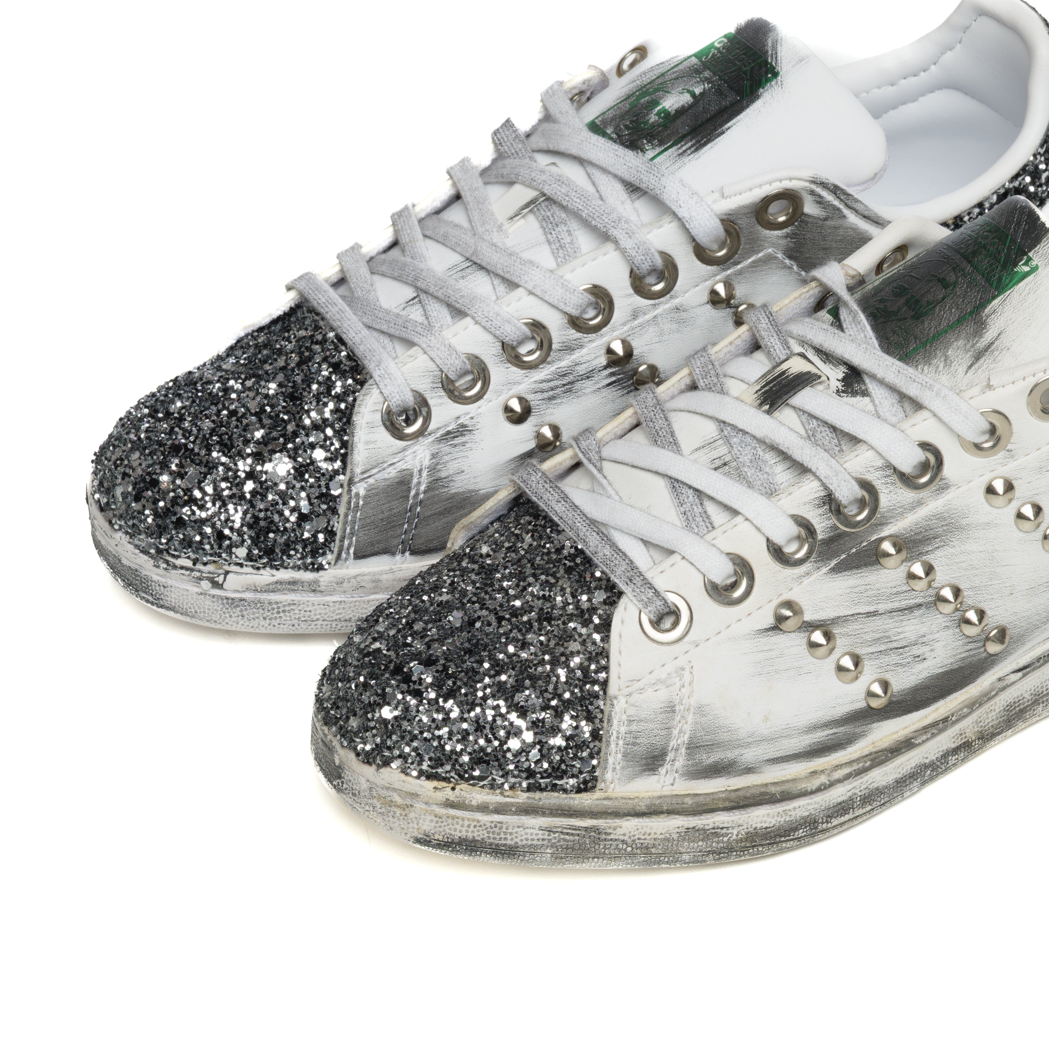 STAN SMITH TOTAL GLITTER NOIR