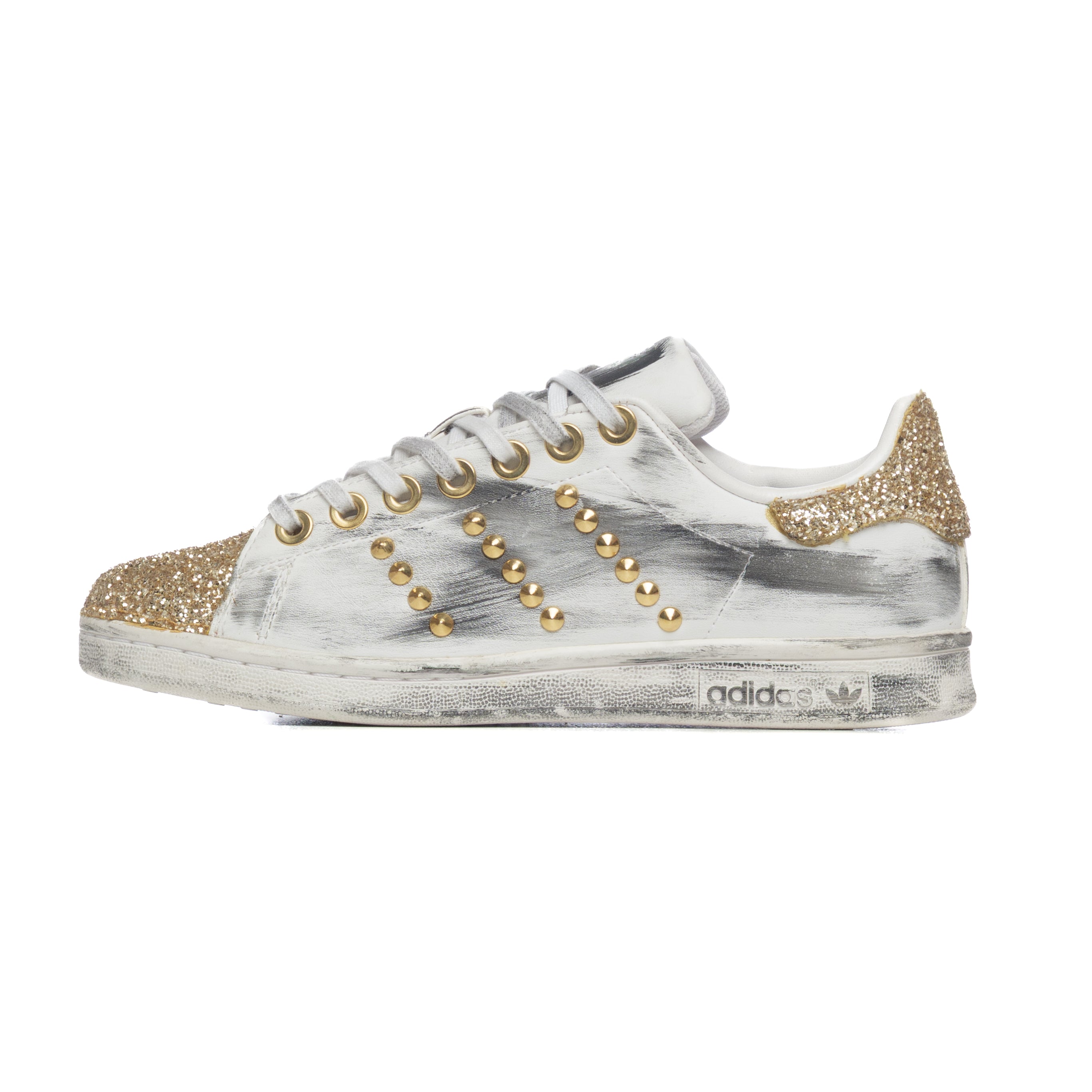 Stan Smith Total Glitter Gold