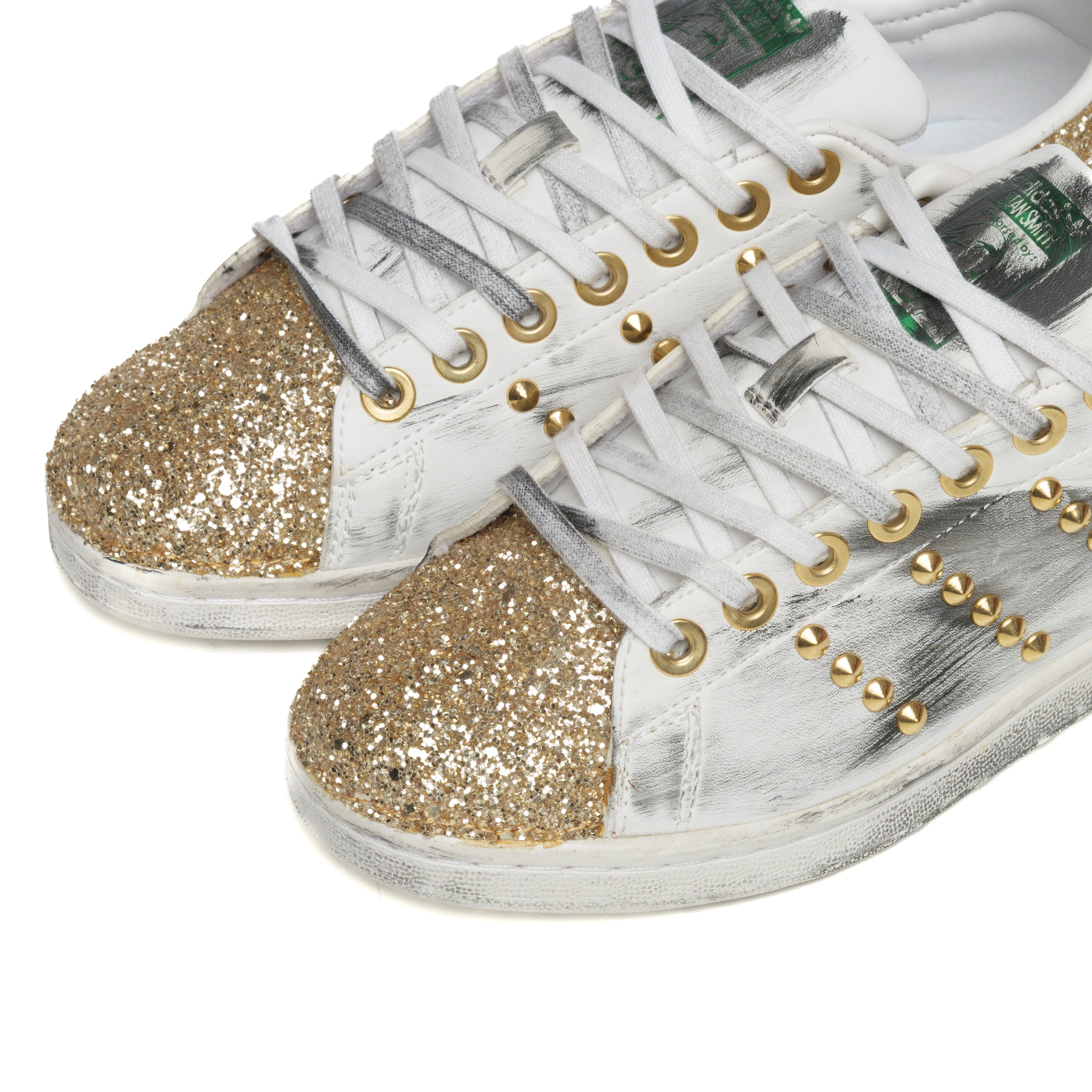 Stan Smith Total Glitter Gold