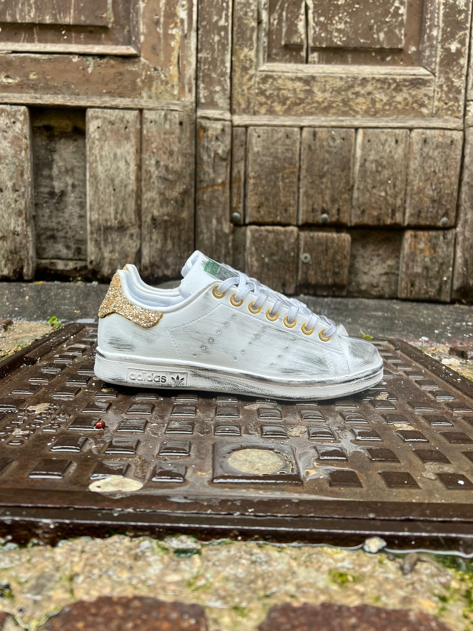 Casual Shoes Adidas Stan Smith Donna Porpora Adidas Stan Smith Oro