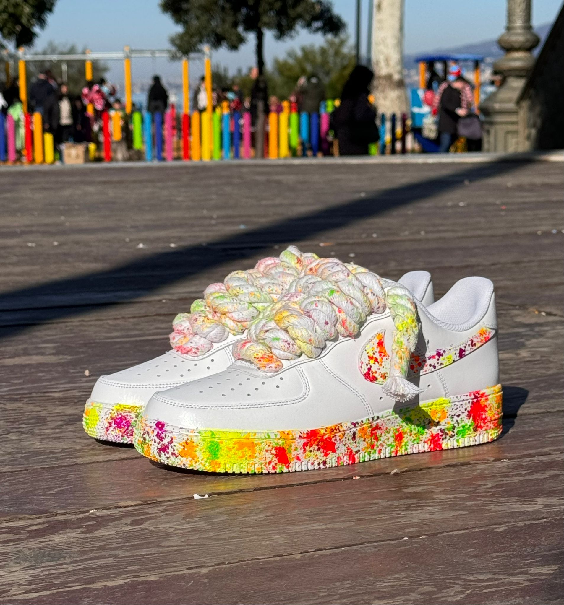 Snezed AIR FORCE 1ROPE LACES COLOR