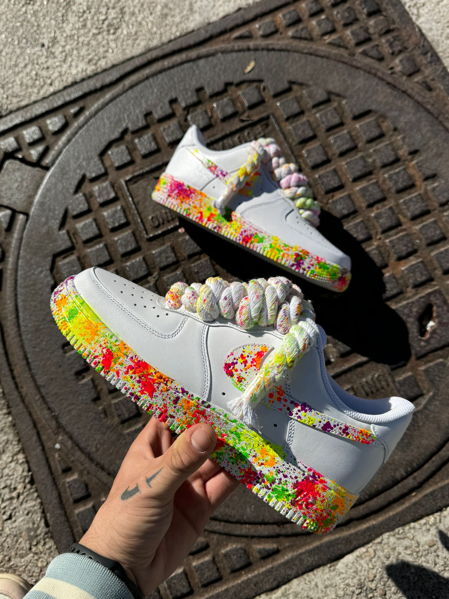 Snezed AIR FORCE 1ROPE LACES COLOR