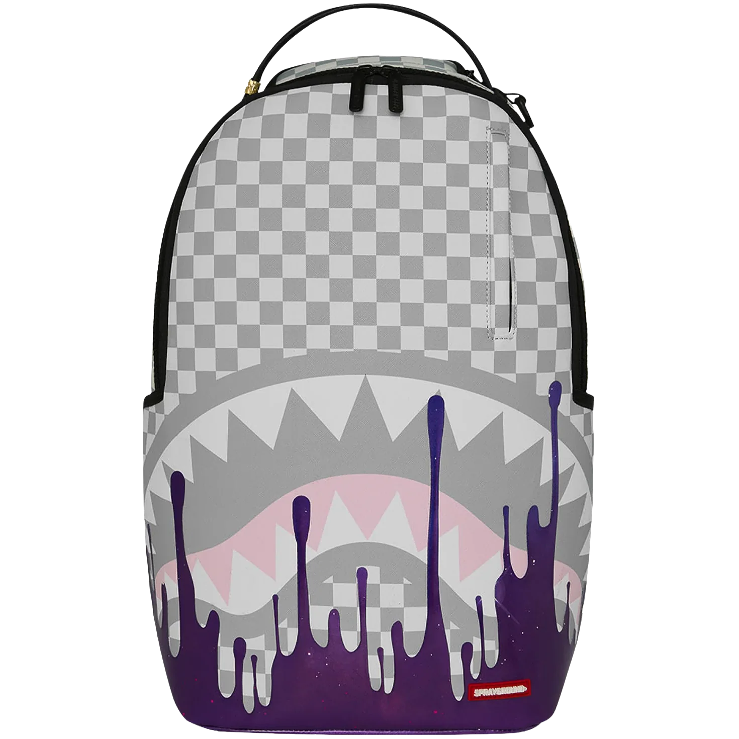 Sprayground Zaino unisex Cream Space Drip grigio/nero/viola
