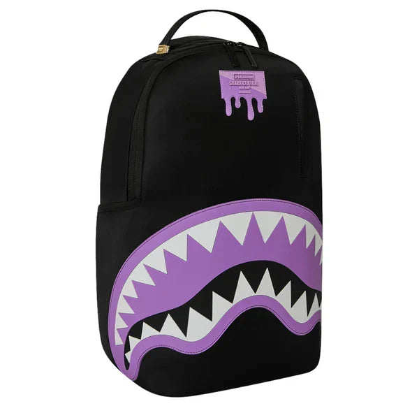 Sprayground Zaino Unisex Shark Central nero/viola