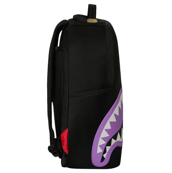 Sprayground Zaino Unisex Shark Central nero/viola