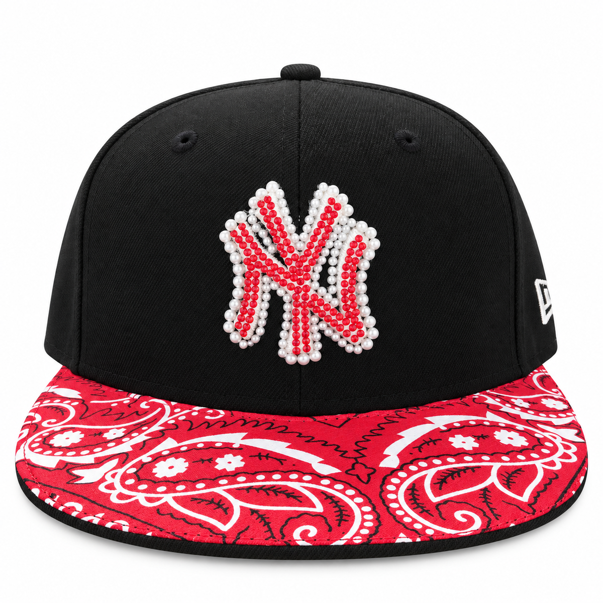 CAP CUSTOM NEW ERA 59FIFTY “NY RUBY BANDANA”