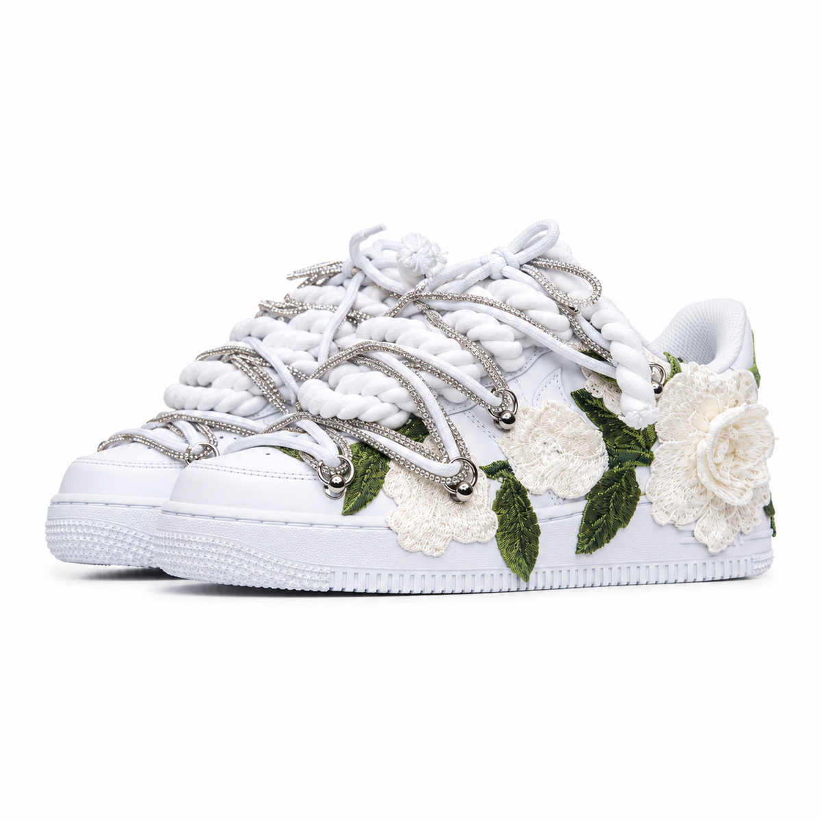 Nike Air Force “White Roses”