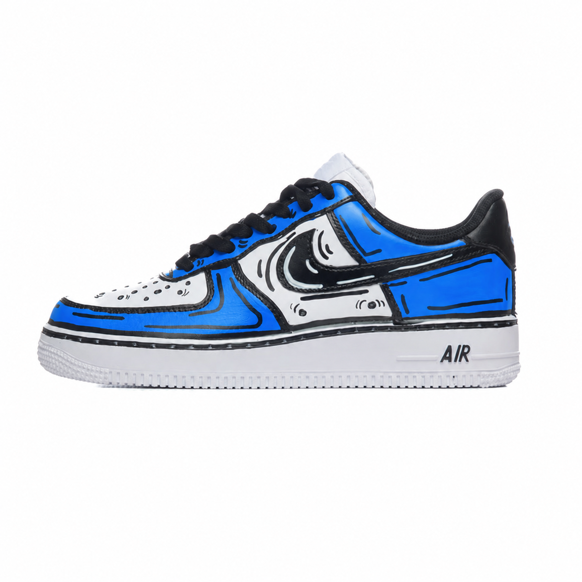NIKE AIR FORCE "INKED FORCE BLUE EDITION"