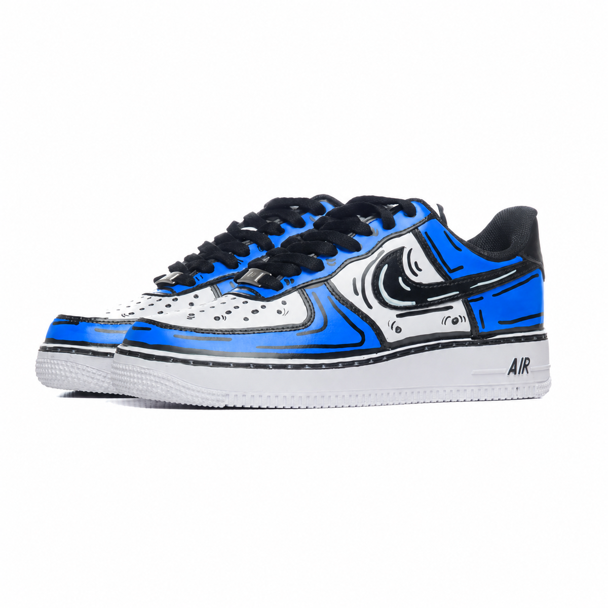 NIKE AIR FORCE "INKED FORCE BLUE EDITION"