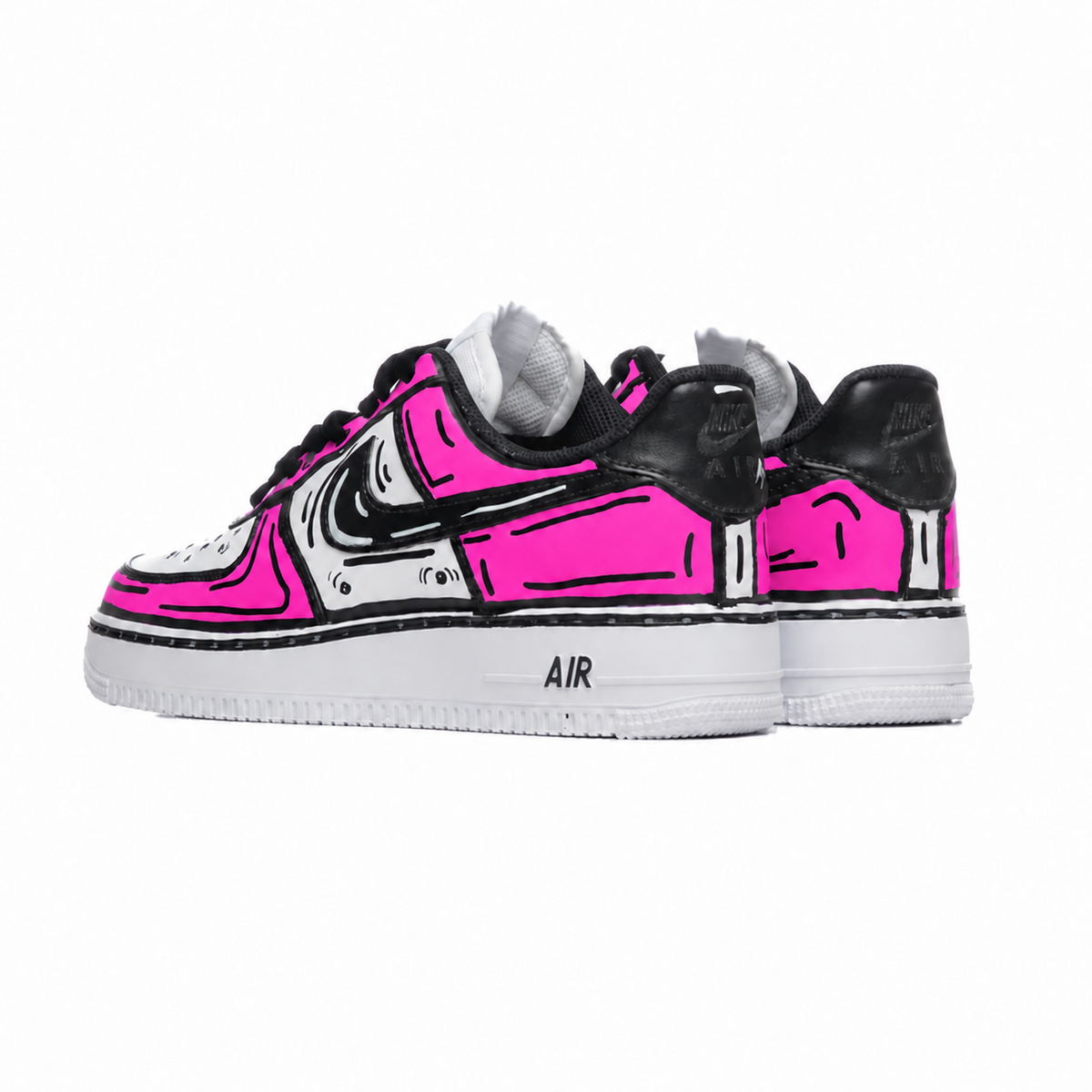 Nike Air Force 1 "Inked Force Fucsia Fluo Edition"