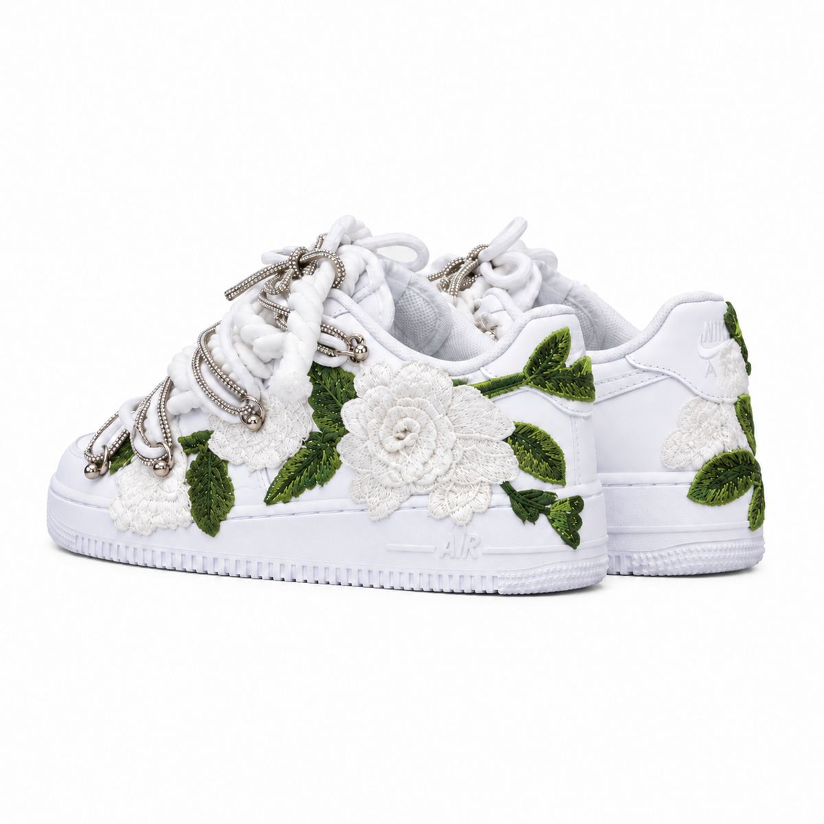 Nike Air Force “White Roses”