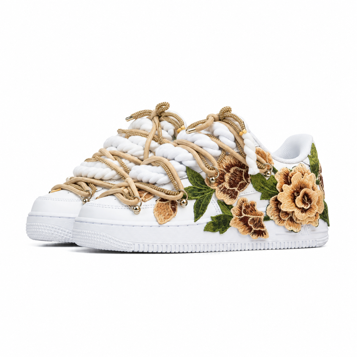 Nike Air Force Golden Roses