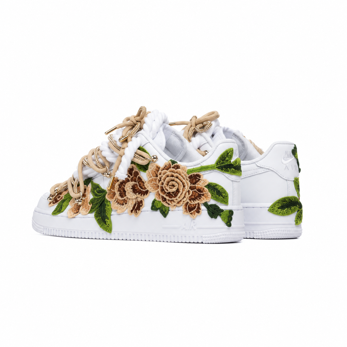 Nike Air Force Golden Roses