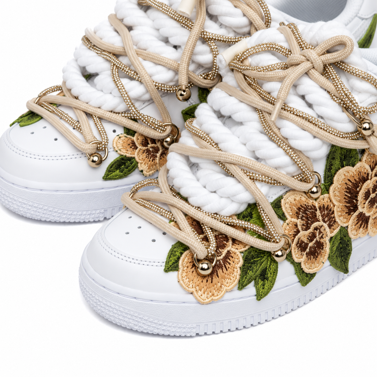 Nike Air Force Golden Roses