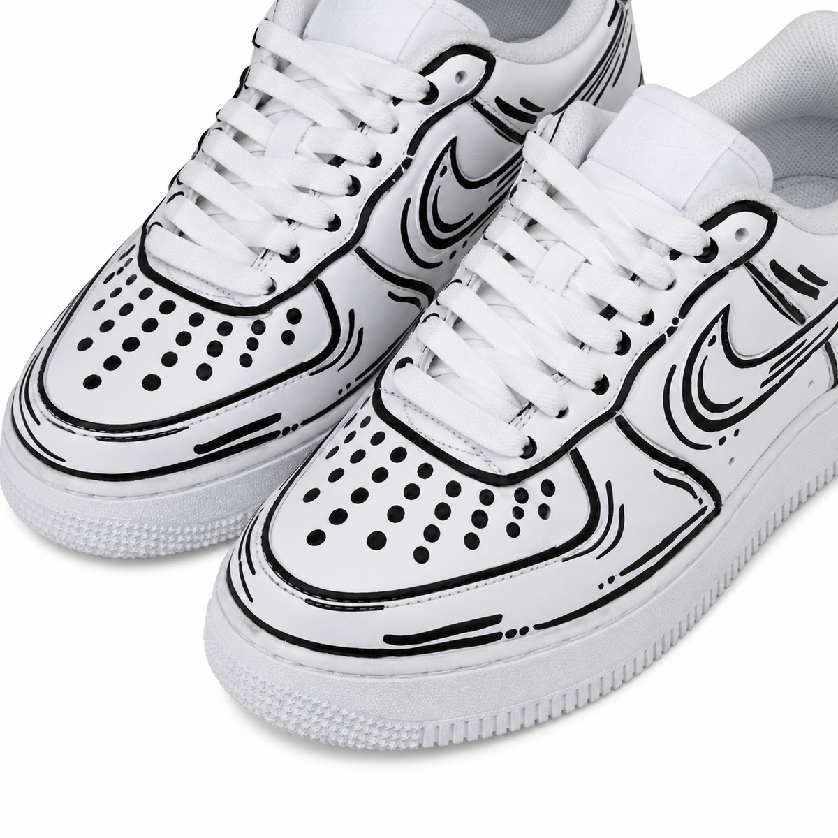 NIKE AIR FORCE MOOD CARTOON