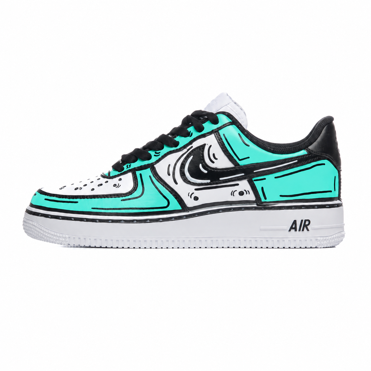NIKE AIR FORCE "INKED FORCE BLUE EDITION"