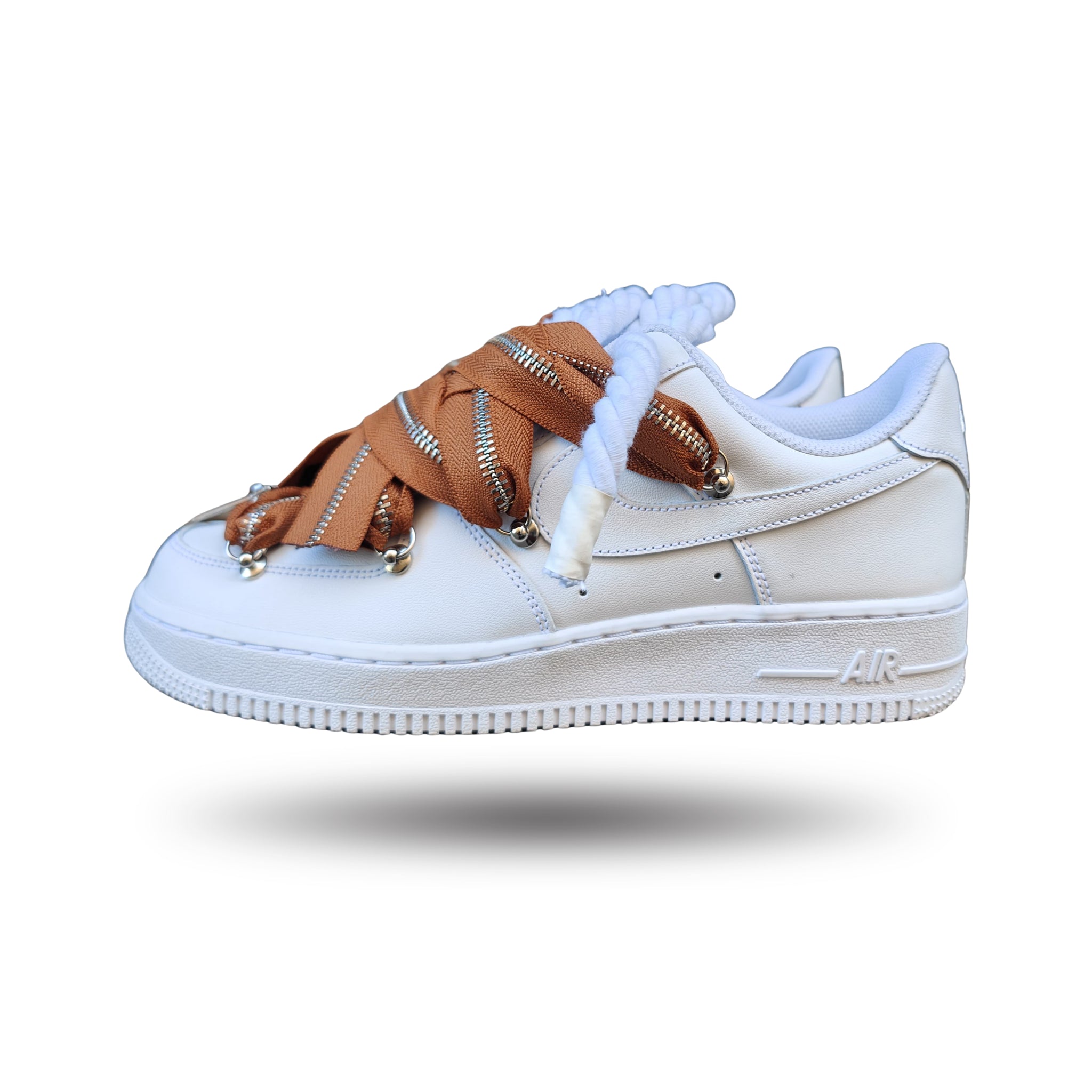 Snezed AIR FORCEROPE LACES BROWN ZIP