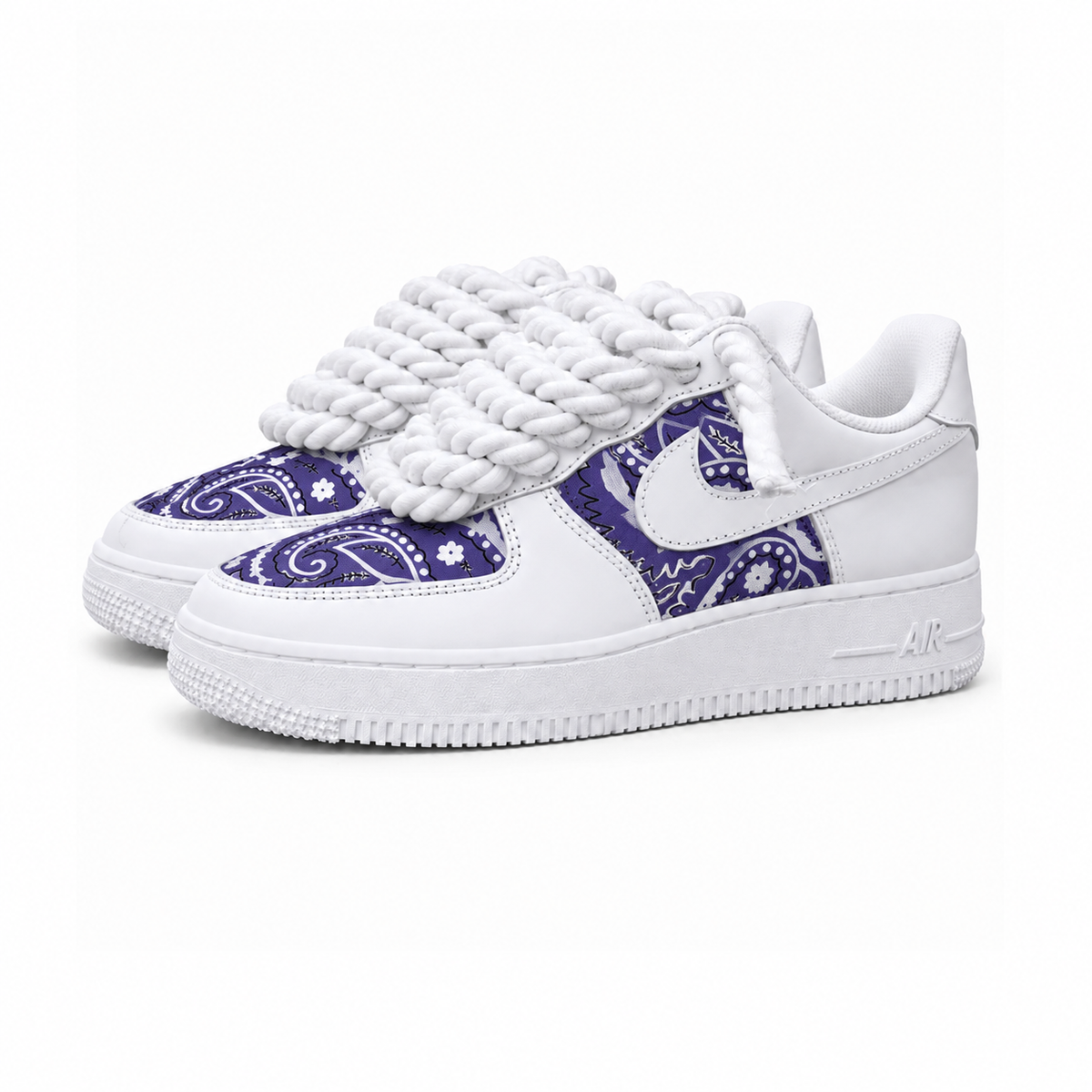 Nike Air Force 1 Bandana&Rope "Purple Edition"