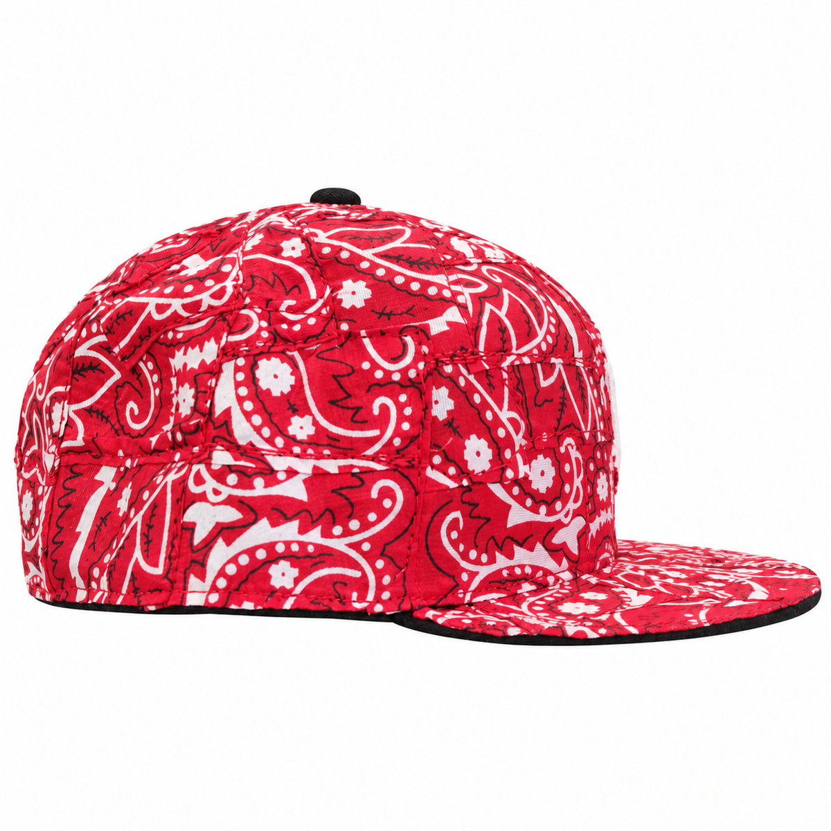 CAP CUSTOM NEW ERA 59FIFTY BANDANA WRAP 2WAY RED & BLACK