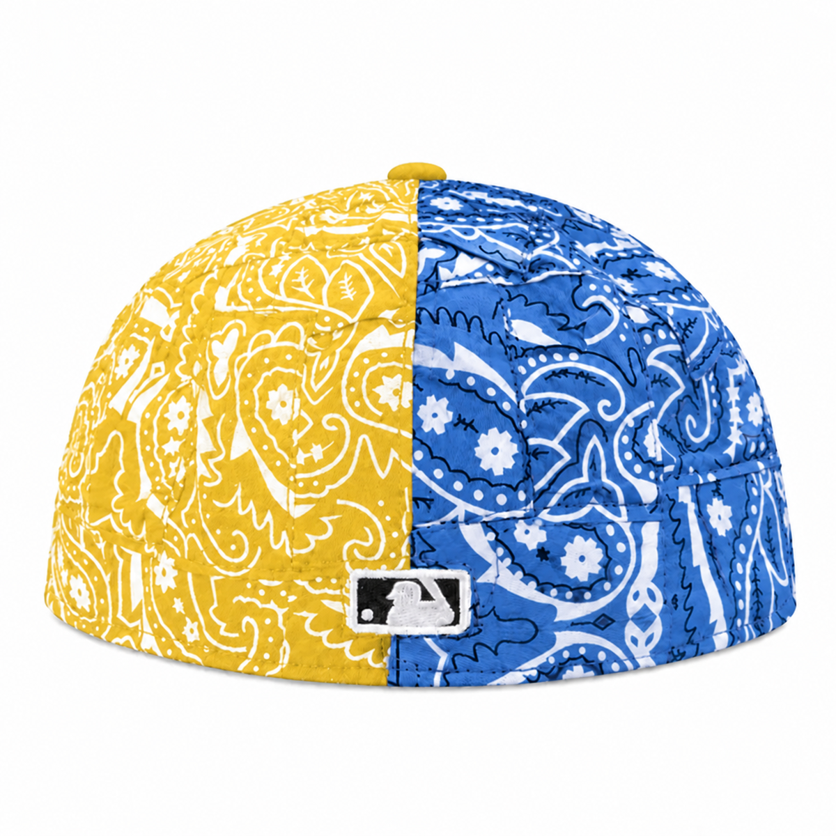 CAP CUSTOM NEW ERA 59FIFTY BANDANA WRAP 2WAY BLUE & YELLOW