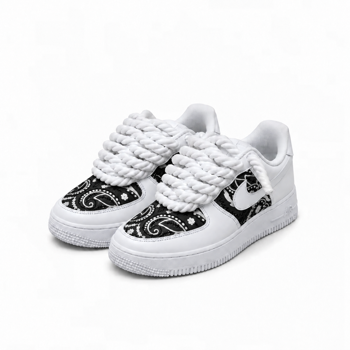 Nike Air Force 1 Bandana&Rope "Black Edition"