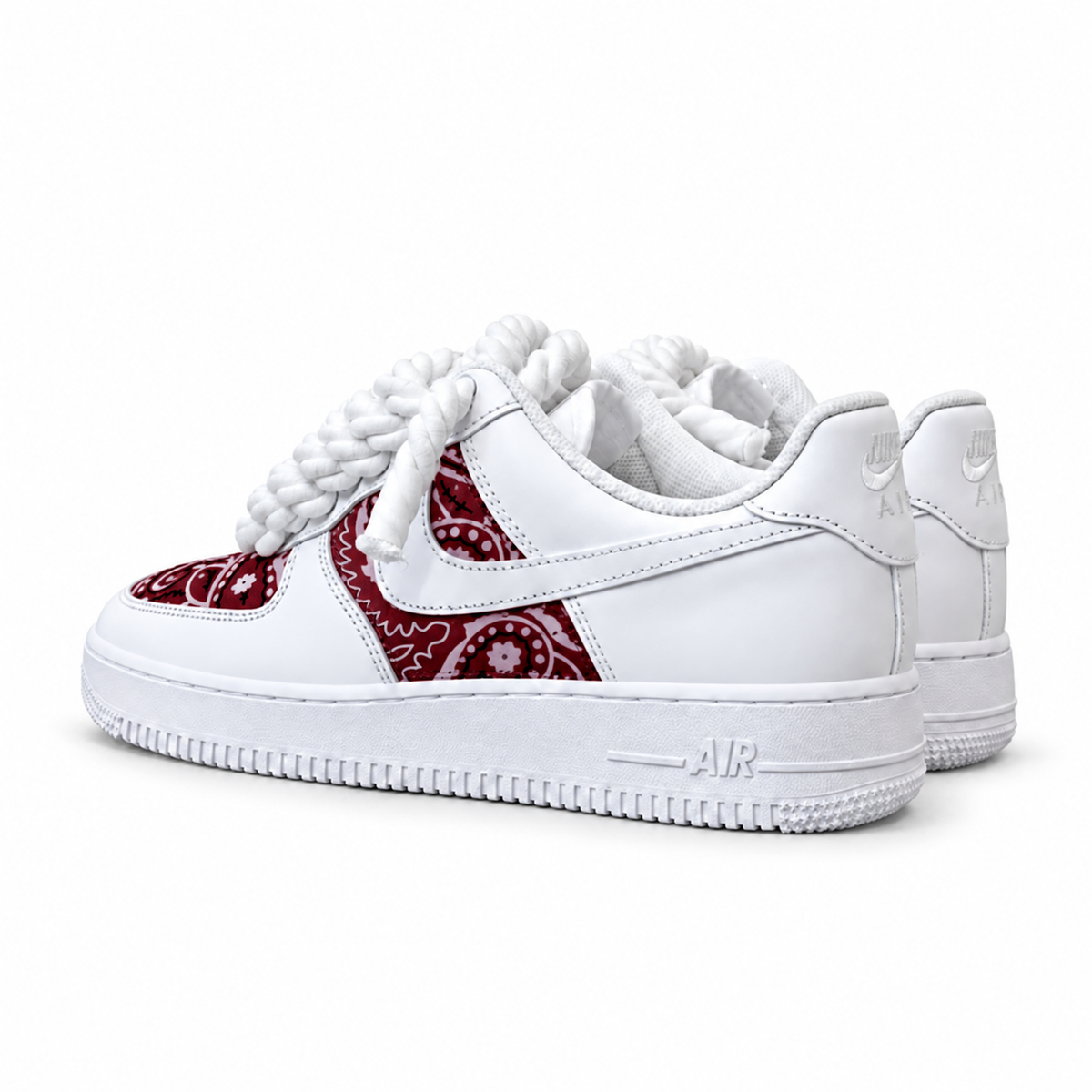 Nike Air Force 1 Bandana&Rope "Bordeaux Edition"
