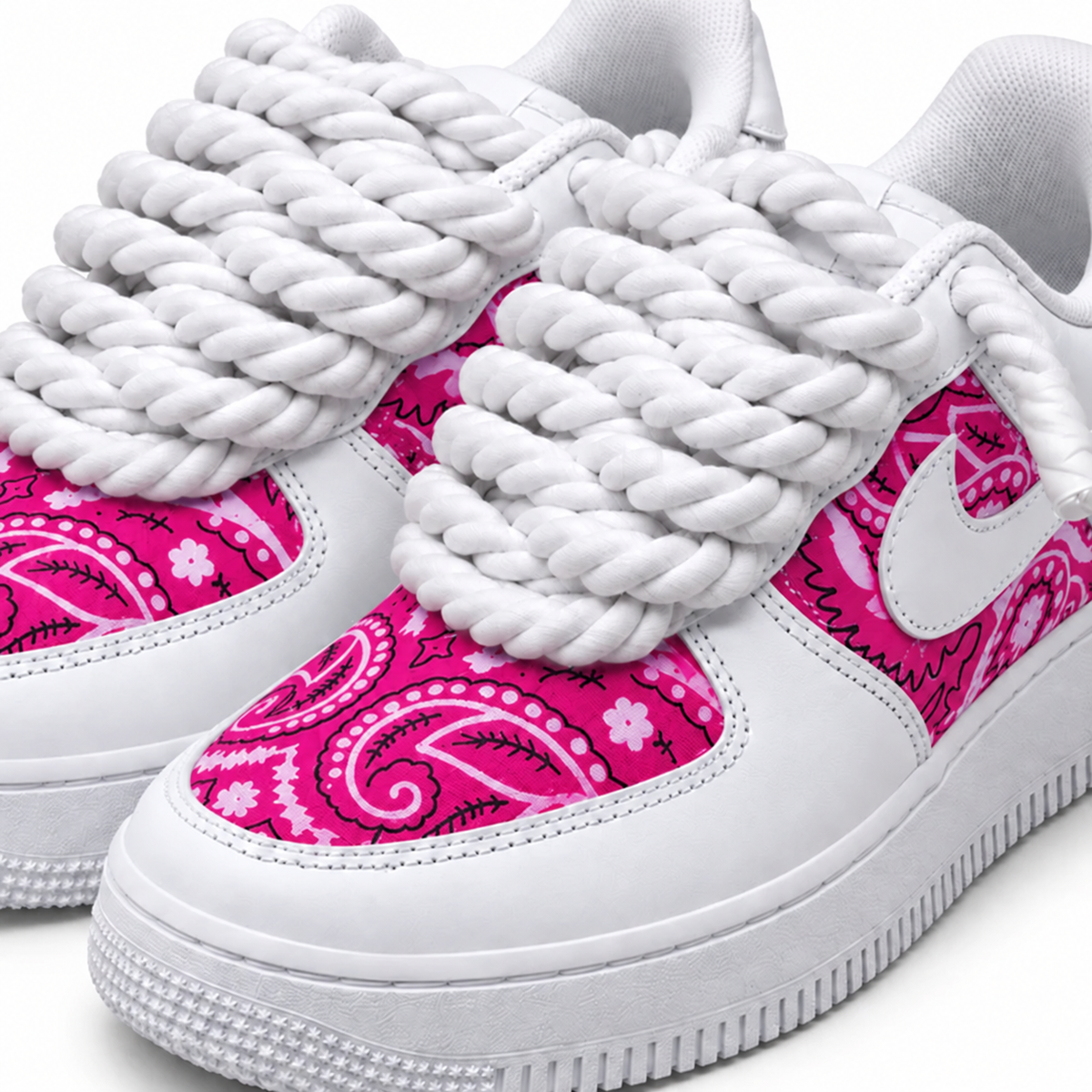 Nike Air Force 1 Bandana&Rope "Magenta Edition"