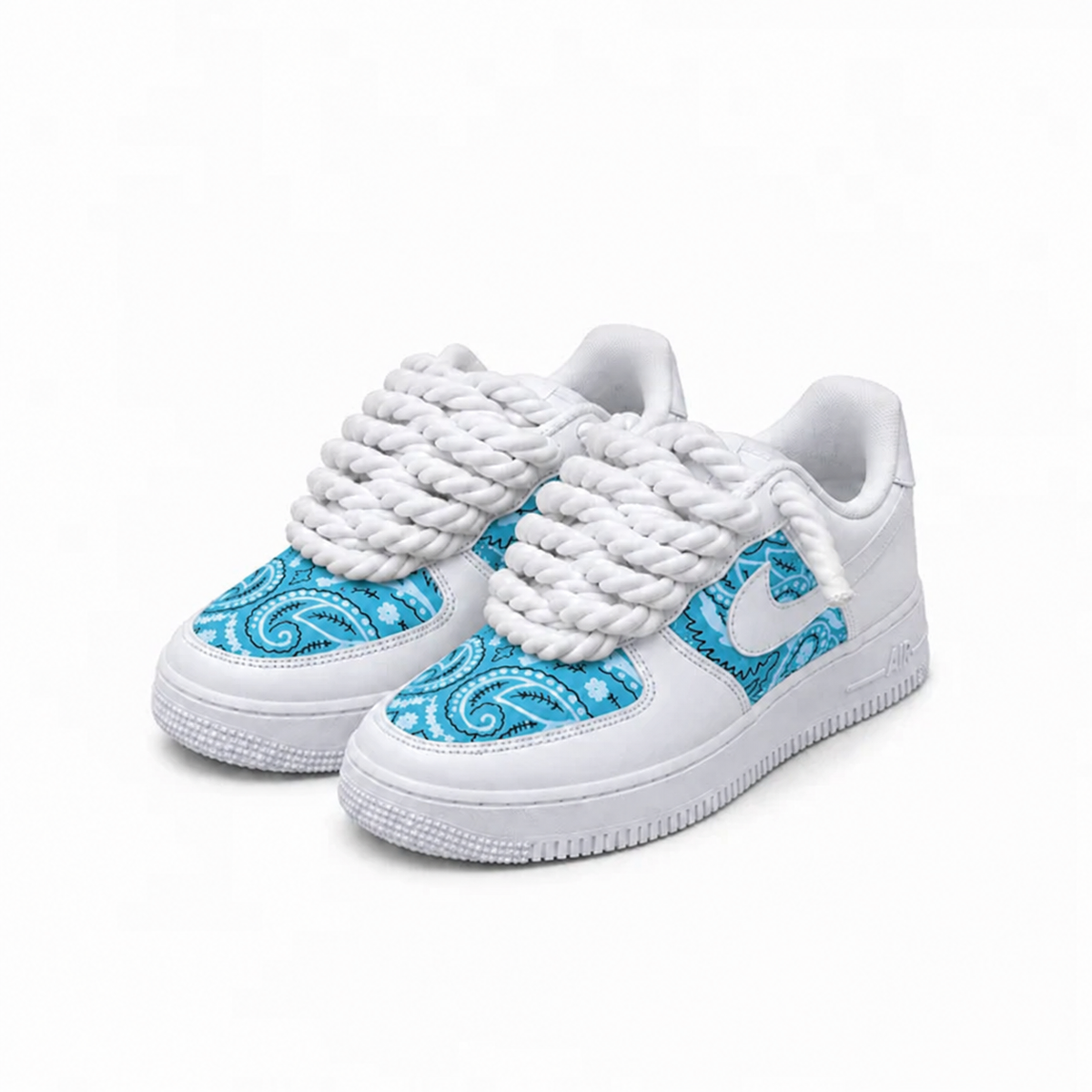 Nike Air Force 1 Bandana&Rope "Ciano Edition"