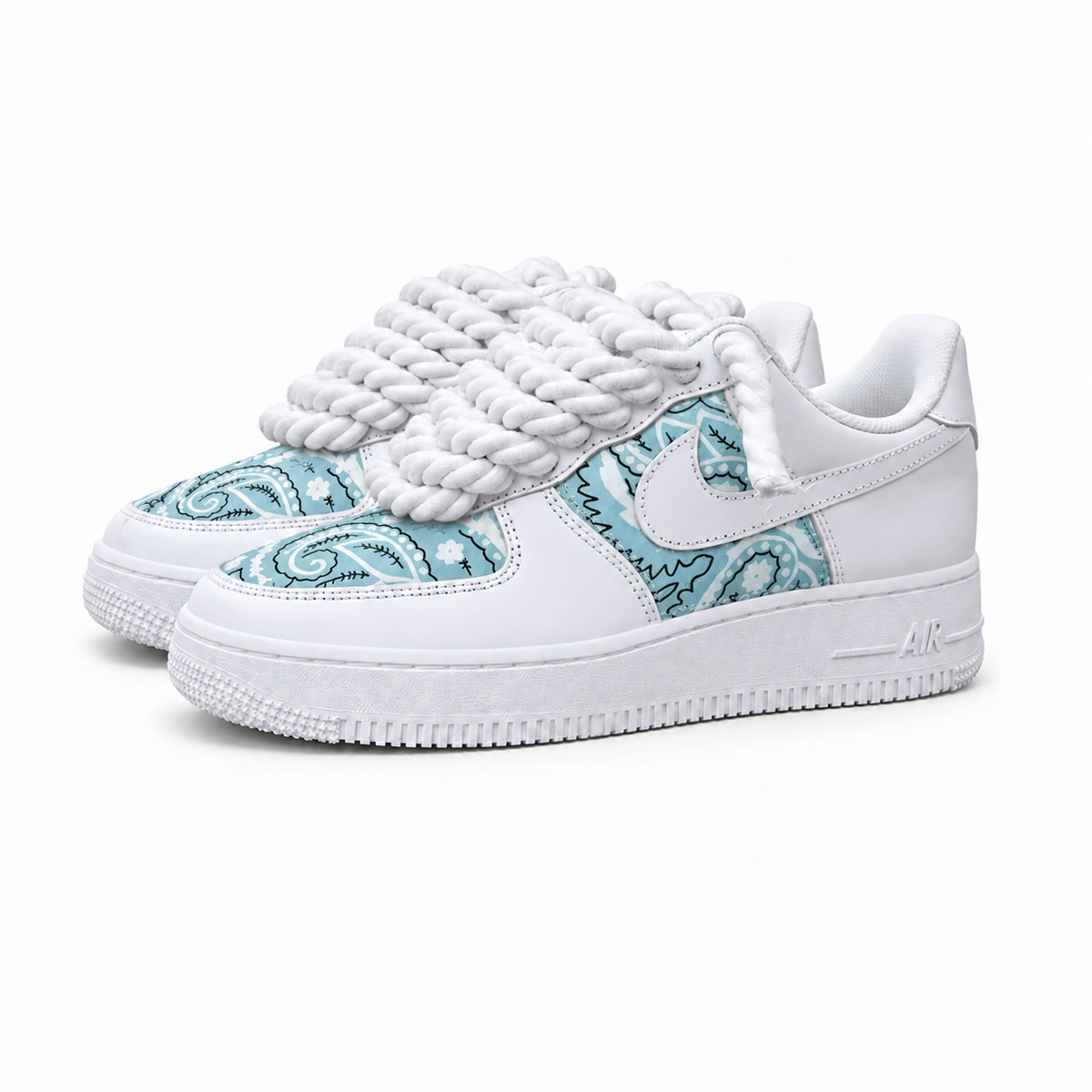 Nike Air Force 1 Bandana&Rope "Ciano Edition"