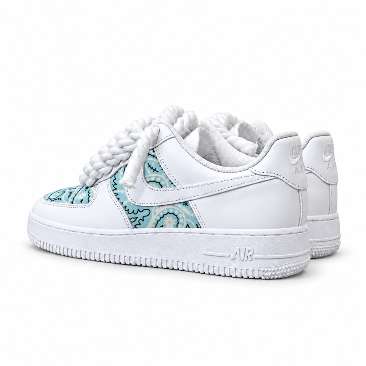 Nike Air Force 1 Bandana&Rope "Ciano Edition"