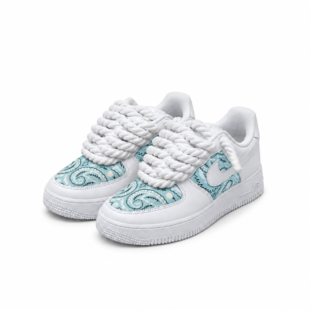 Nike Air Force 1 Bandana&Rope "Ciano Edition"