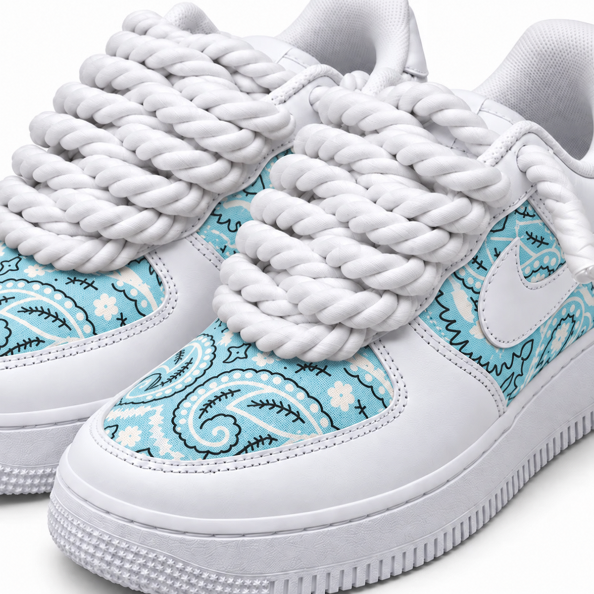 Nike Air Force 1 Bandana&Rope "Ciano Edition"