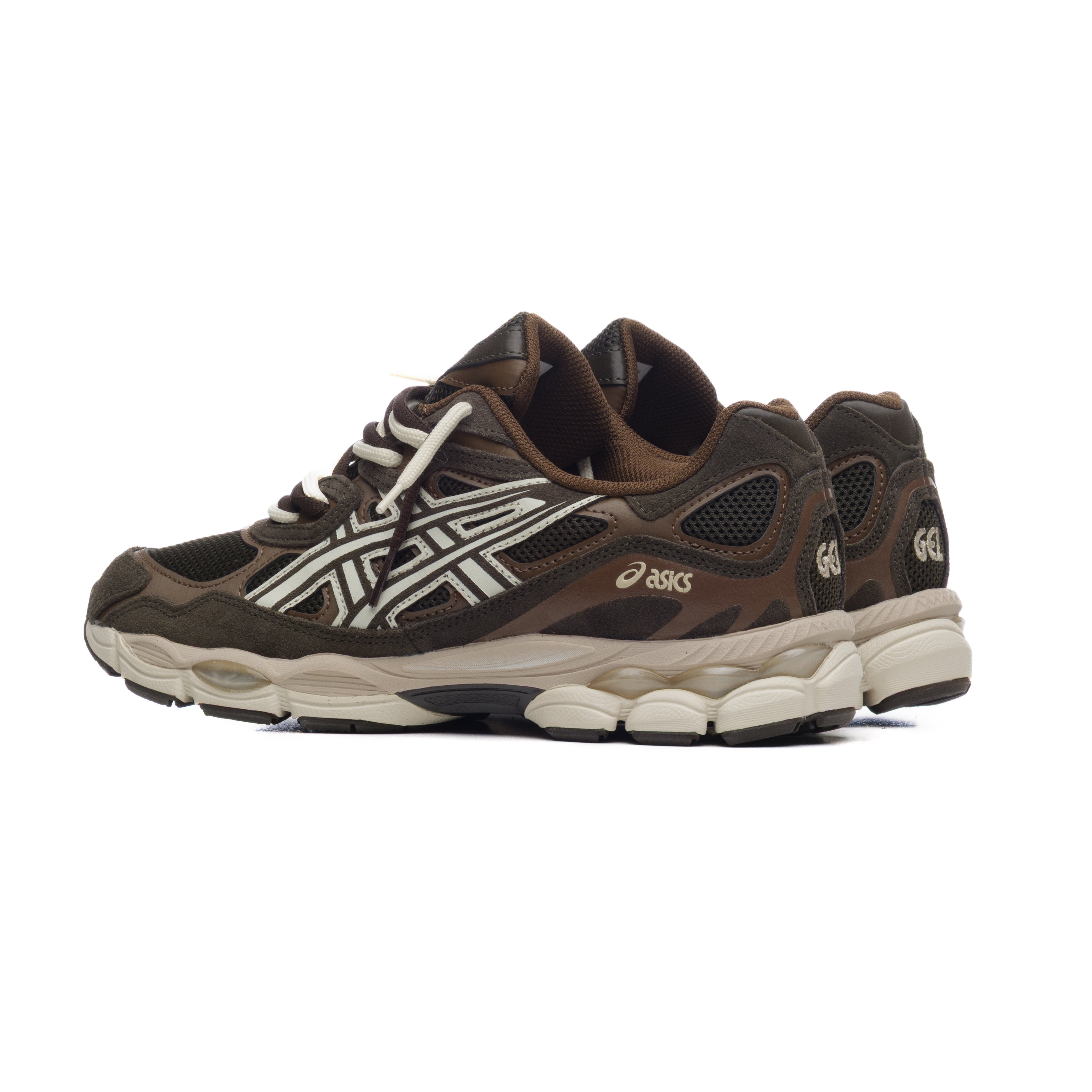 ASICS GEL NYC BLACK COFFEE FEATHER GREY