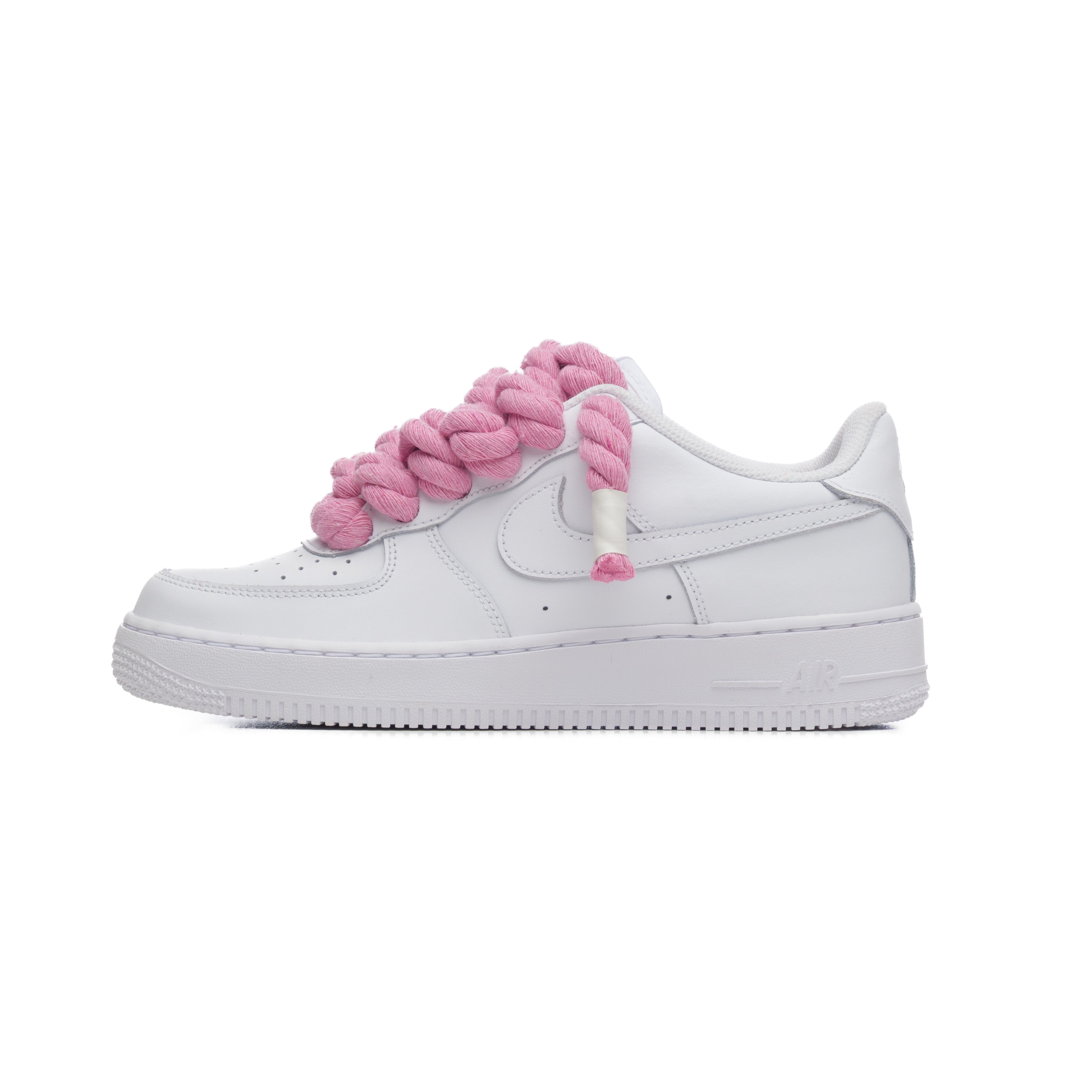 NIKE AIR FORCE ROPE LACES PINK