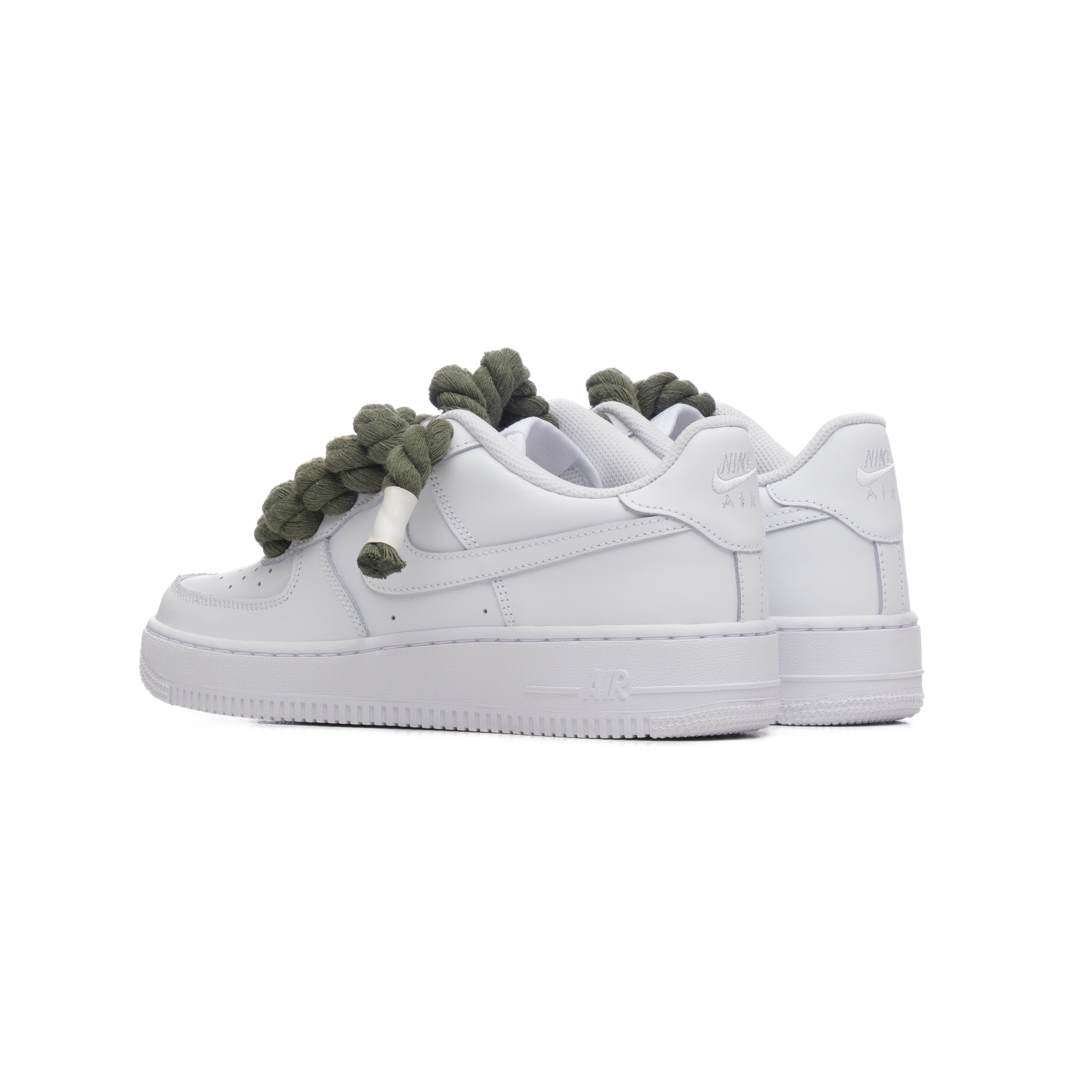 NIKE AIR FORCE ROPE LACES VERDE