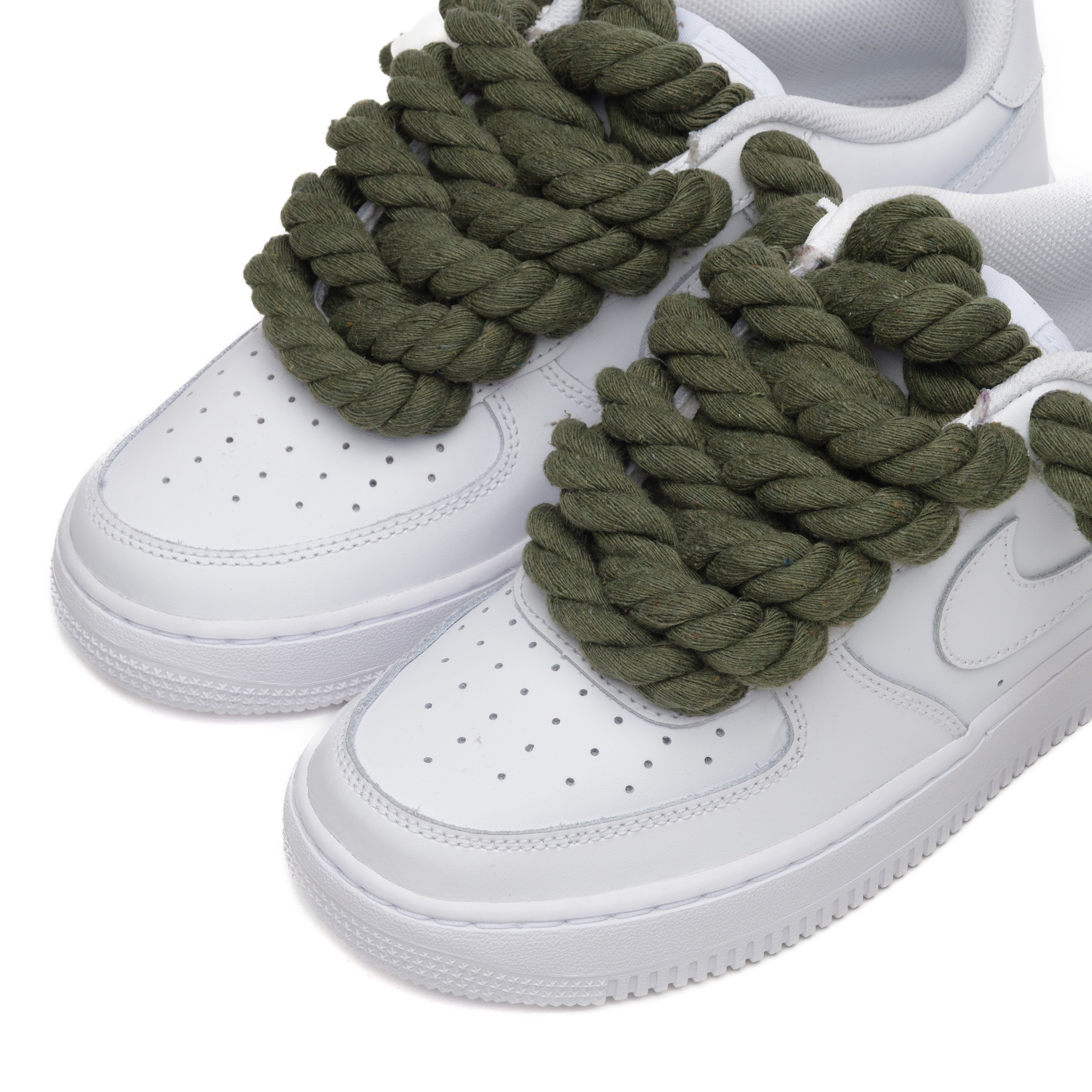 NIKE AIR FORCE ROPE LACES VERDE