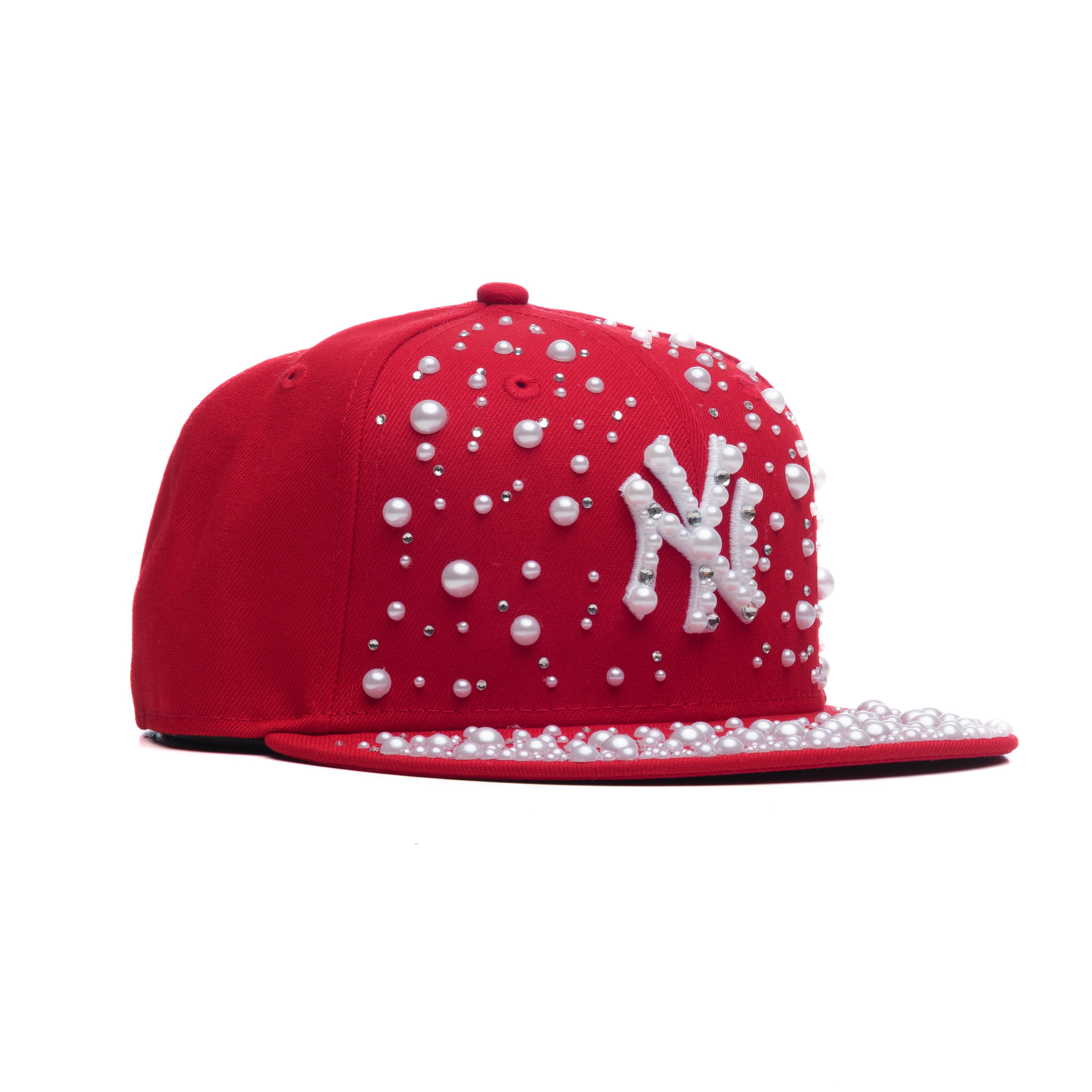 Cap Custom New Era “NY Red Pearls Edition”