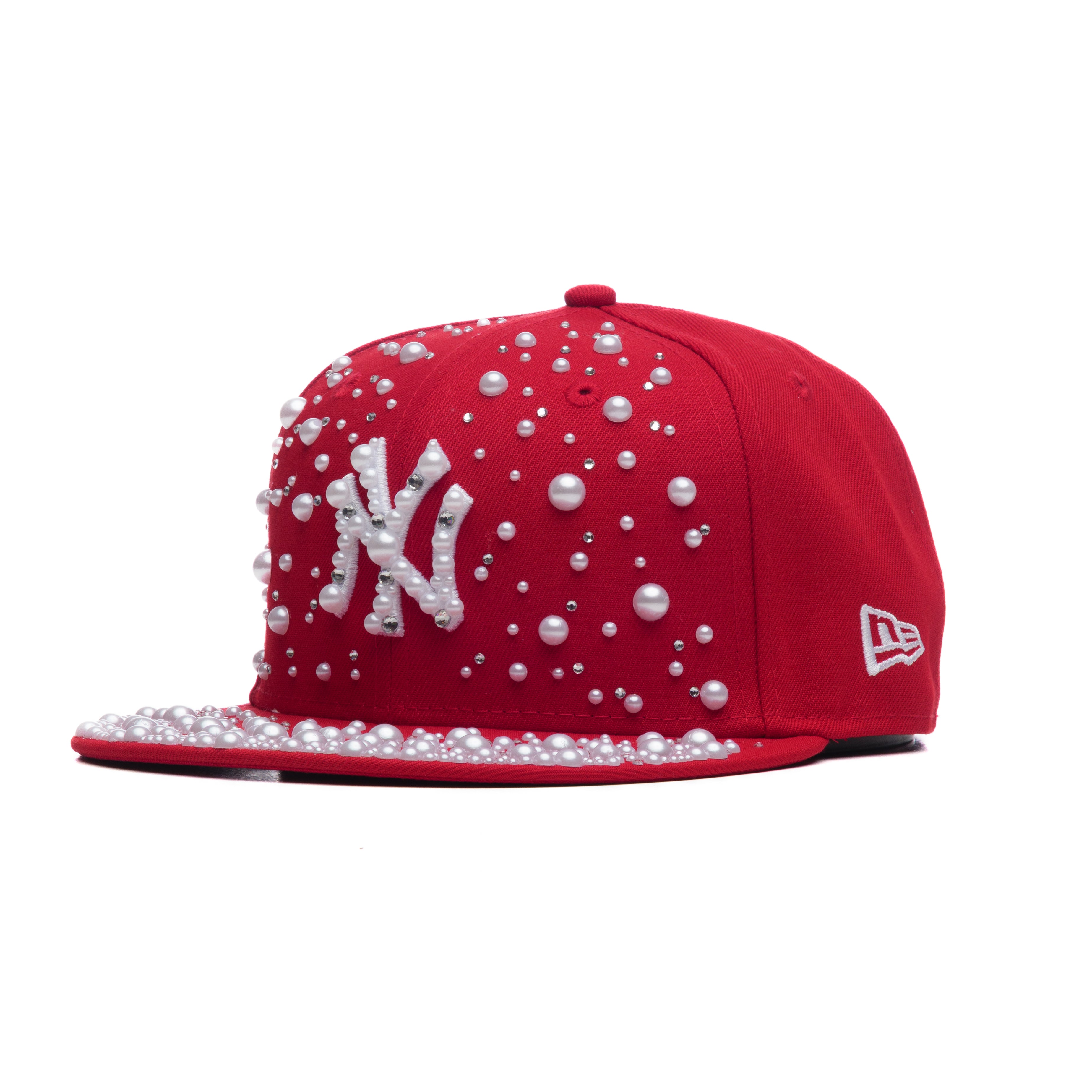 Cap Custom New Era “NY Red Pearls Edition”
