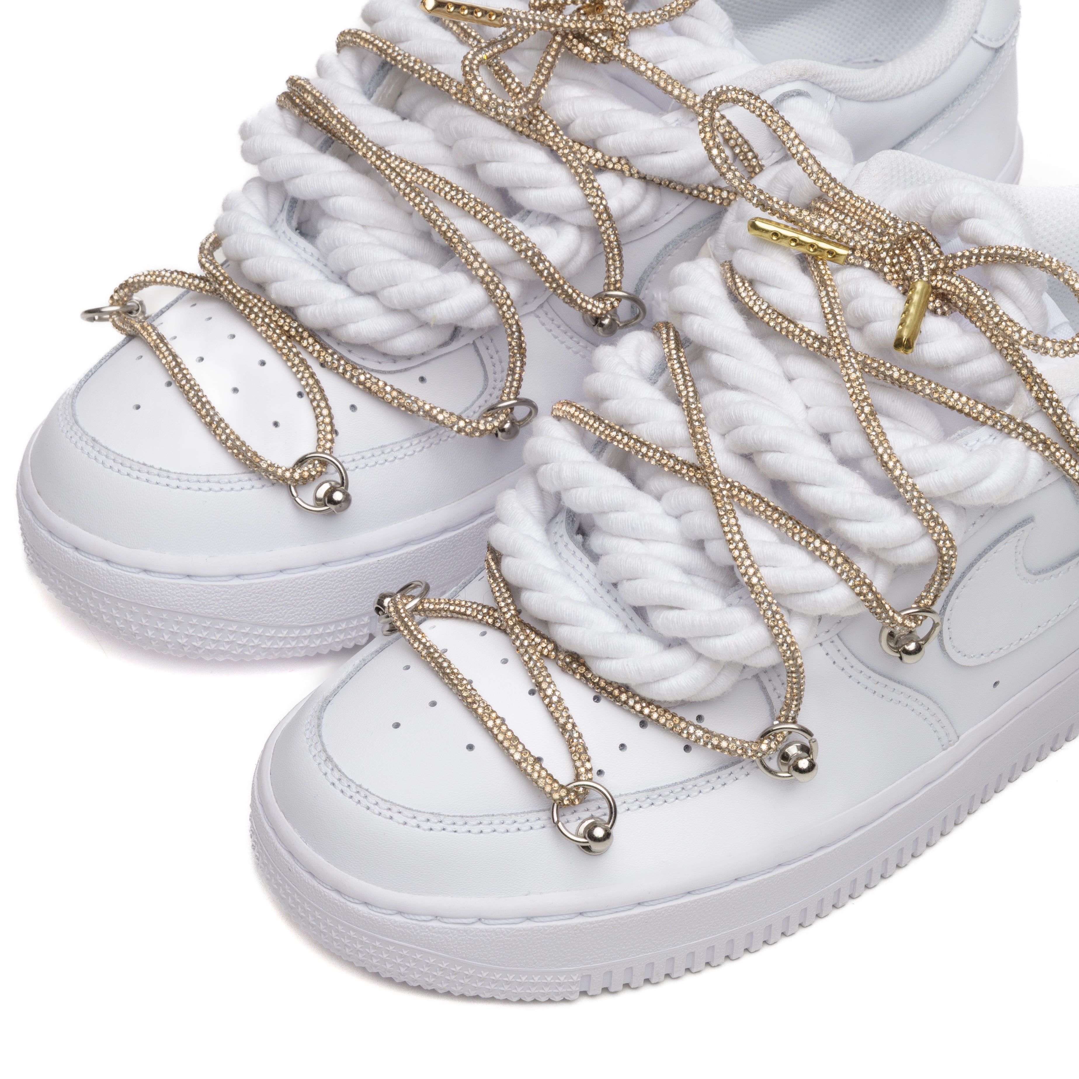 AIR FORCE TRIPLE SWAROVSKI GOLD